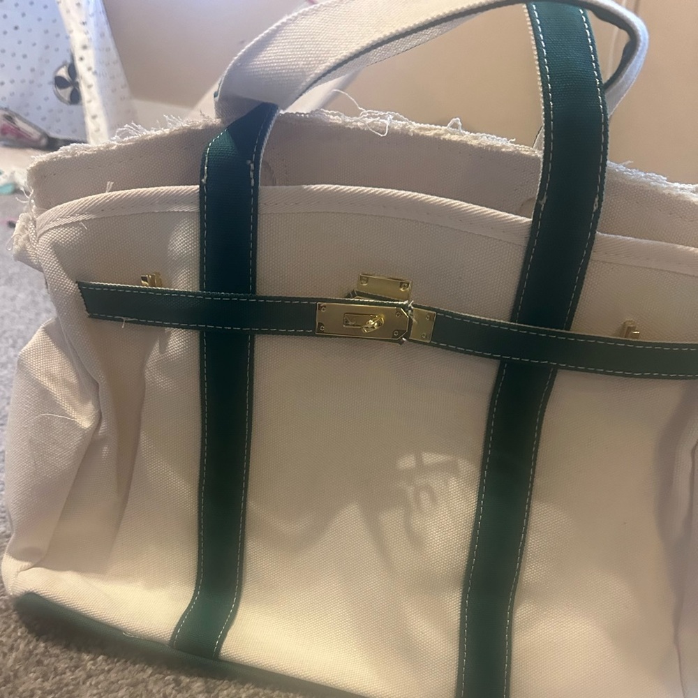 Boatkin tote (green) - Picture 3 of 5